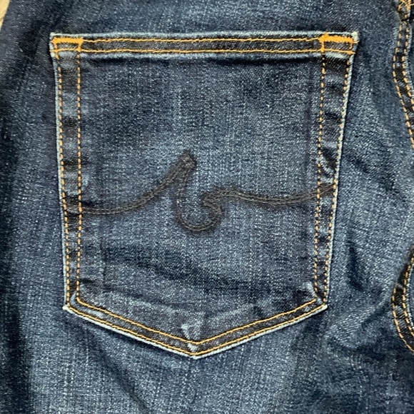 AG ADRIANO GOLDSCMIED “The Harper” Essential Straight DarkWash Straight Jeans - Picture 5 of 12